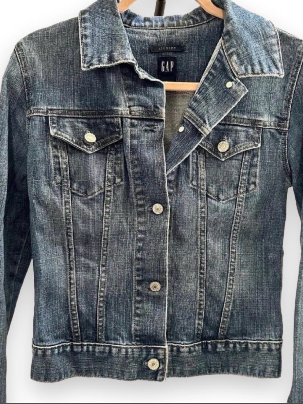 GAP Women's Vintage Y2K Denim Jean Jacket